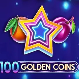 100 Golden Coins slot visual from Amusnet Interactive available on magicsspins.com