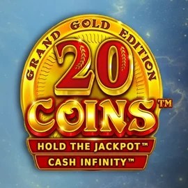 20 Coins Grand Gold Edition online game logo by Wazdan on magicsspins.com