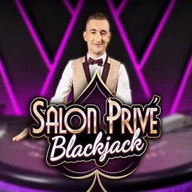 Official Live Casino logo: Blackjack Salon Privé by Ezugi at Magicspins Casino