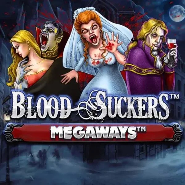Blood Suckers Megaways logo by Red Tiger Gaming Magicspins Casino
