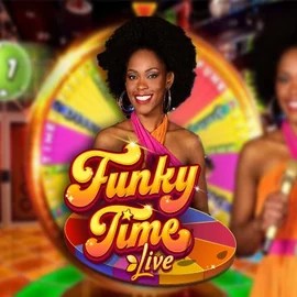 Funky Time by Evolution, showcased at magicsspins.com – game logo