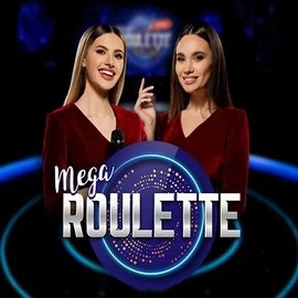 Mega Roulette logo by Pragmatic Play Magicspins Casino