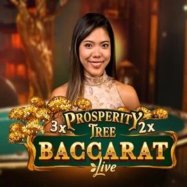 Prosperity Tree Baccarat slot logo by Evolution at Magicspins Casino