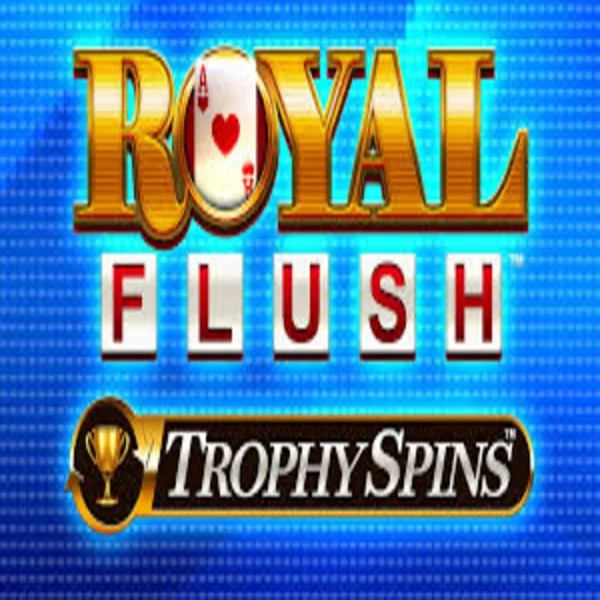 Royal Flush Trophy Spins logo by Greentube at Magicspins Casino